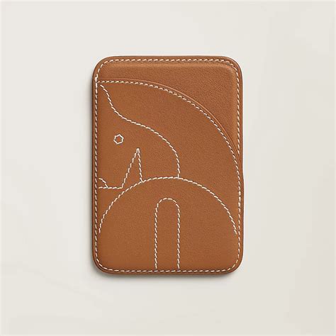 hermes horse card holder|hermes card holder with strap.